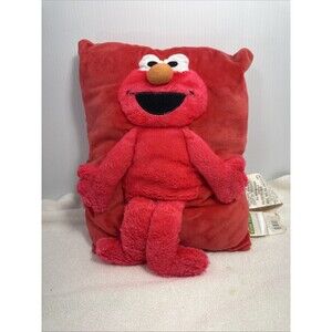 Sesame Street Elmo Throw Pillow 13" Super Soft 2022 Cute Kids Room Decor Bedding